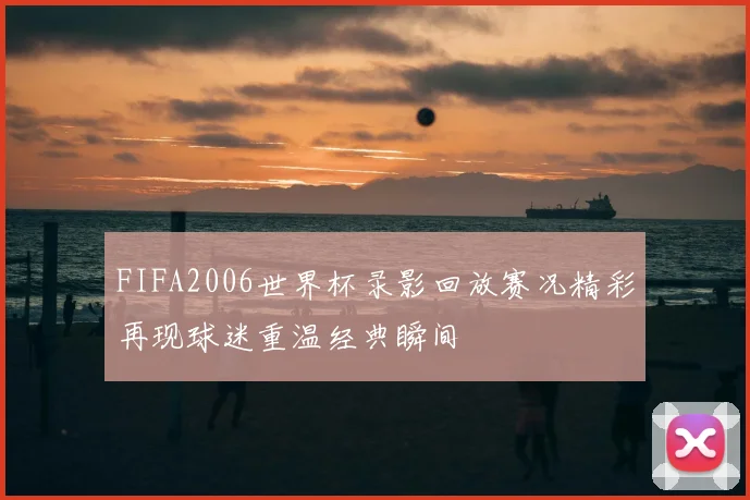 FIFA2006世界杯录影回放赛况精彩再现球迷重温经典瞬间